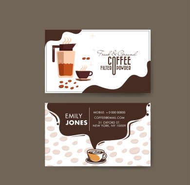 Business card template 21