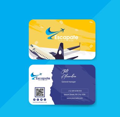 Business card template 50
